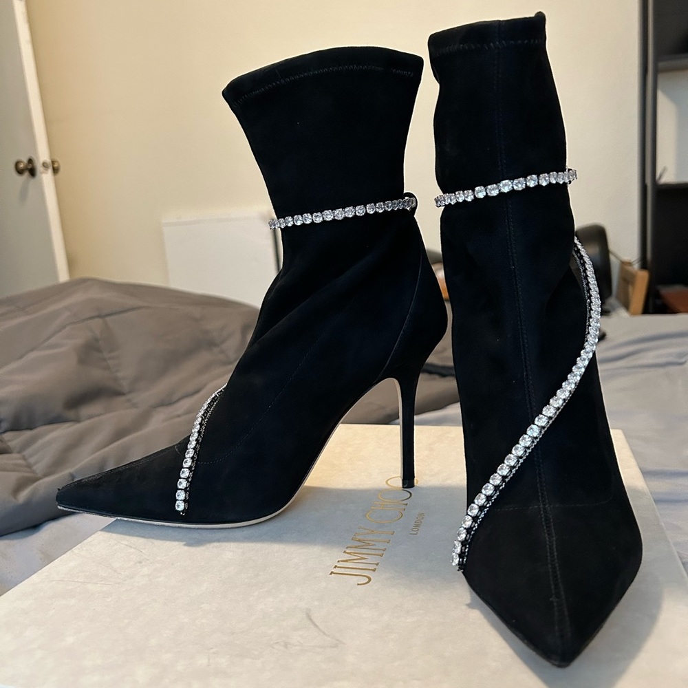 Jimmy Choo Talika Ankle Boot 100mm